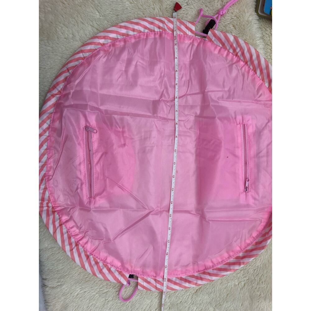 Cosmetic/ toy catch all bag- Navy blue fox - Picture 3 of 8